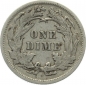 Preview: USA 1 Dime 1890 - Seated Liberty